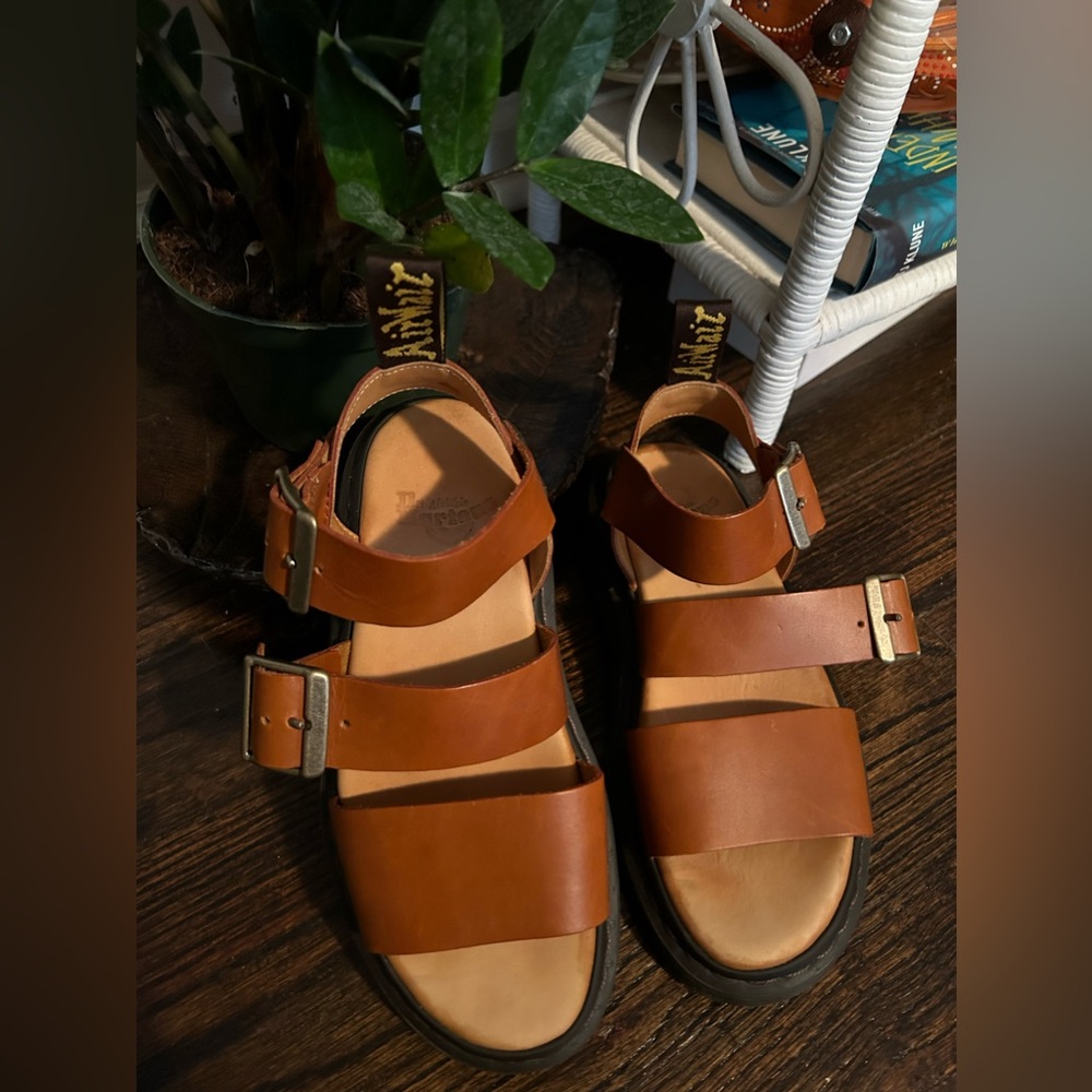 Dr. Martens Tan Sandals